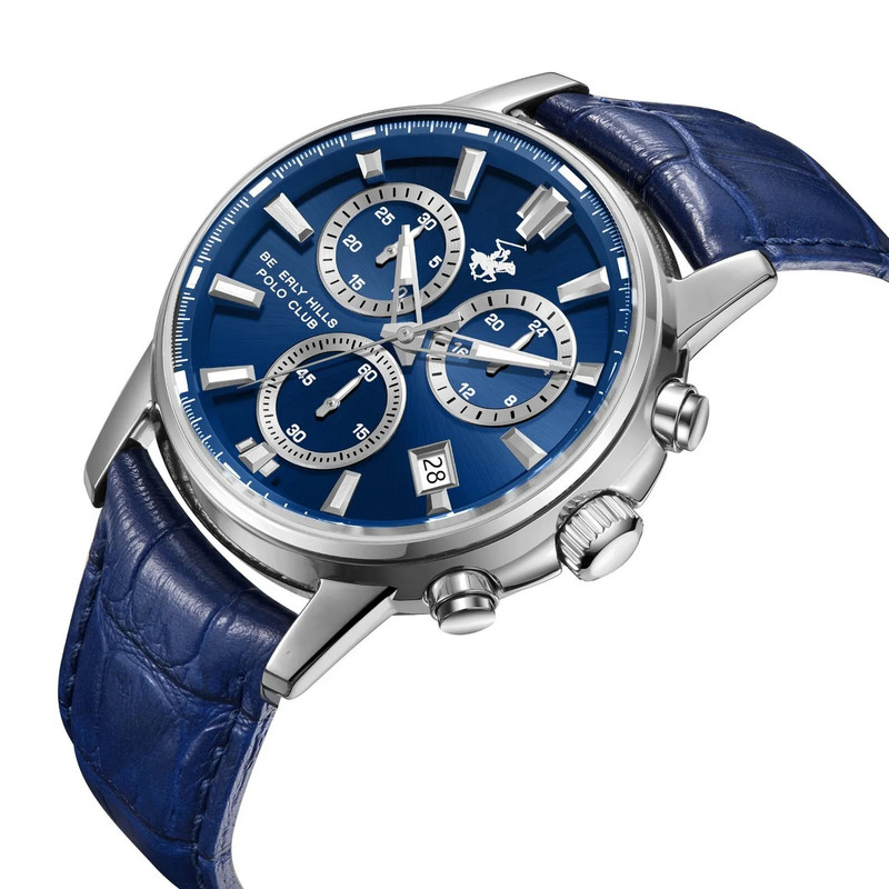 ساعت مچی عقربهای مردانه کوارتز بورلی هیلز پولو کلاب مدل BP3646X.399