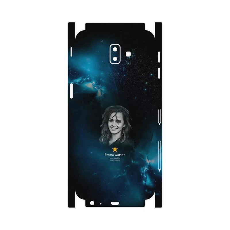 برچسب پوششی ماهوت مدل Emma Watson-FullSkin مناسب برای گوشی موبایل سامسونگ Galaxy J6 Plus