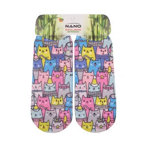 جوراب دخترانه طرح گربه_2