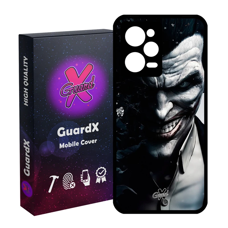 کاور گارد ایکس طرح جوکر مدل Glass10152 مناسب برای گوشی موبایل شیائومی Redmi Note 12 Pro 5G/Poco X5 Pro 5G/Note 12 Pro Pro speed