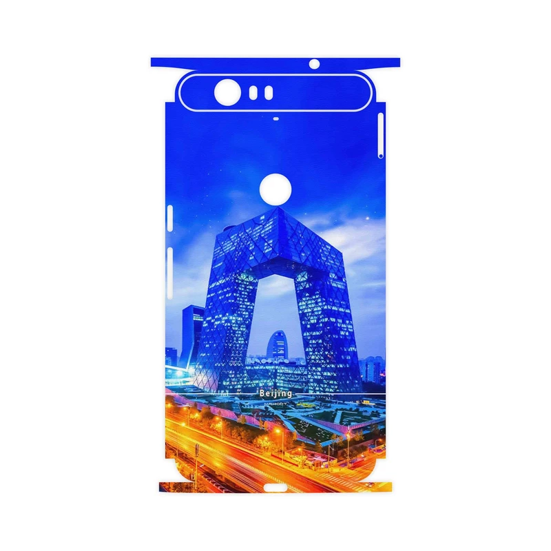 برچسب پوششی ماهوت مدل Beijing city-FullSkin مناسب برای گوشی موبایل گوگل Nexus 6P