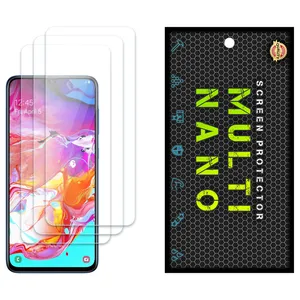 Multi Nano X-S3N Screen Protector For Samsung Galaxy A70 Pack of 3