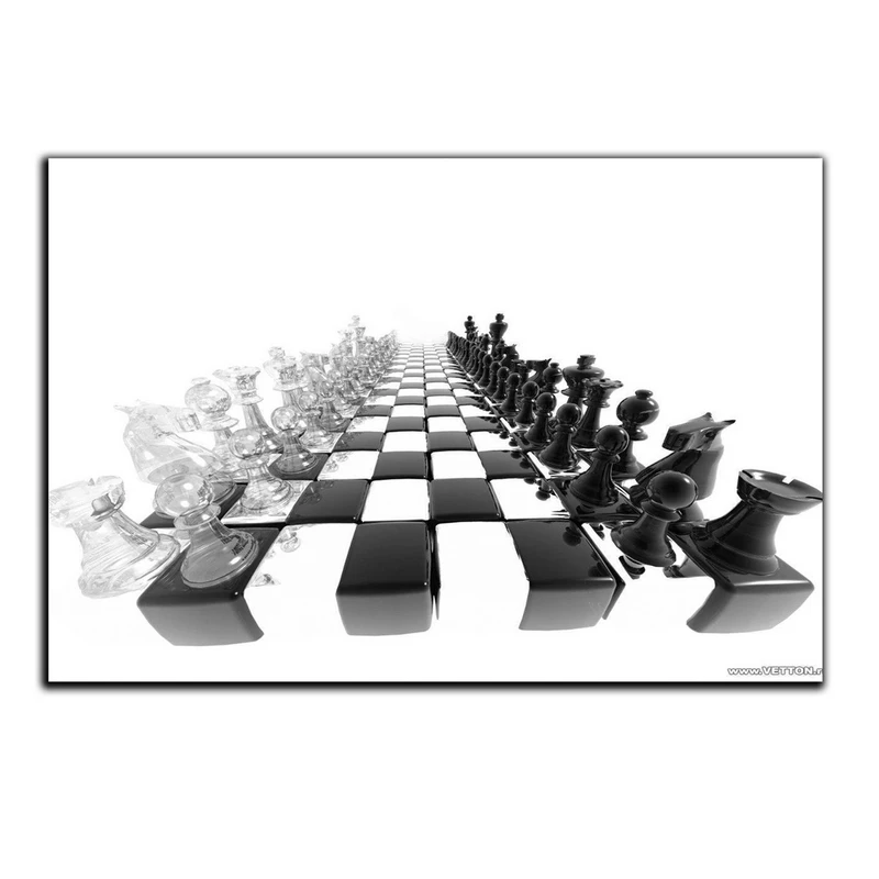 تابلو شاسی بکلیت طرح بازی فکری شطرنج مدل SH-6897