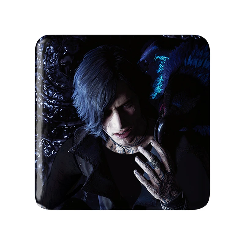 مگنت خندالو طرح بازی دویل می کرای Devil May Cry مدل مربعی کد 30213