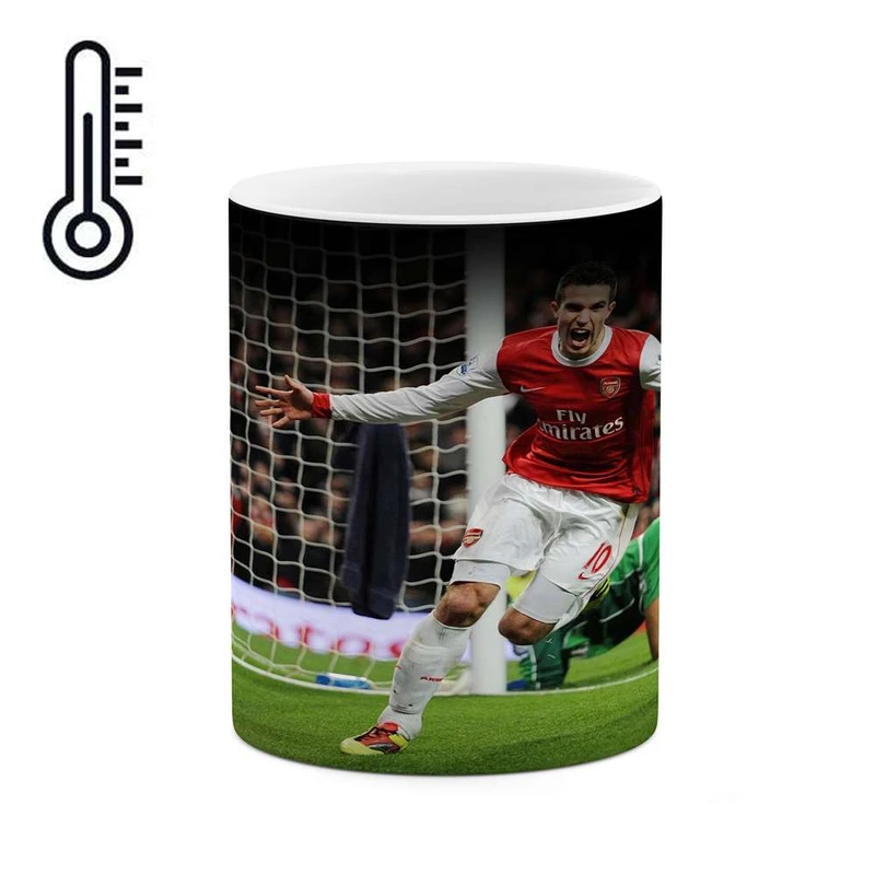 ماگ حرارتی کاکتی مدل Robin Van Persie کد mgh10399