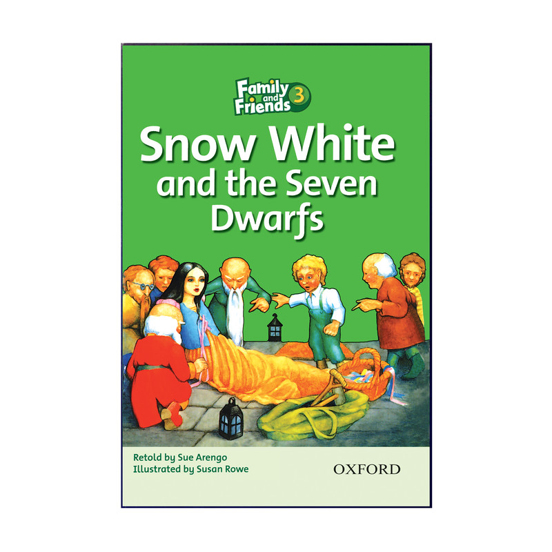 کتاب Family and Friends 3 Snow White and the seven Dwarfs اثر Sue Arengo انتشارات هدف نوین کتاب Family and Friends 3 Snow White and the seven Dwarfs اثر Sue Arengo انتشارات هدف نوین