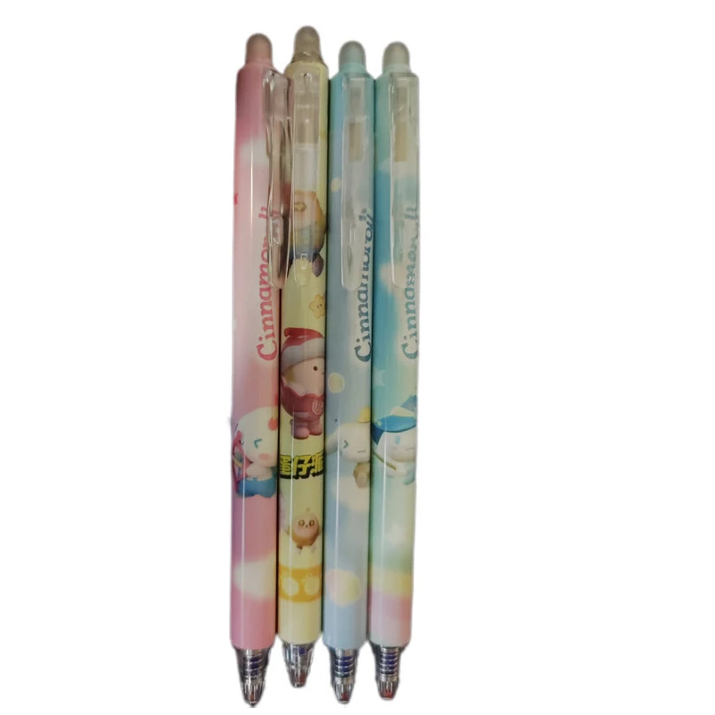 خودکار مدل پاک کن دار طرح کرومی مجموعه 4 عددی