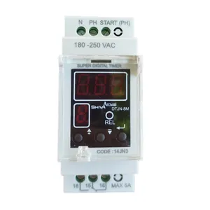 سوپر تایمر دیجیتال شیوا امواج مدل DTJN-8M کد 14JN3 بسته سه عددی