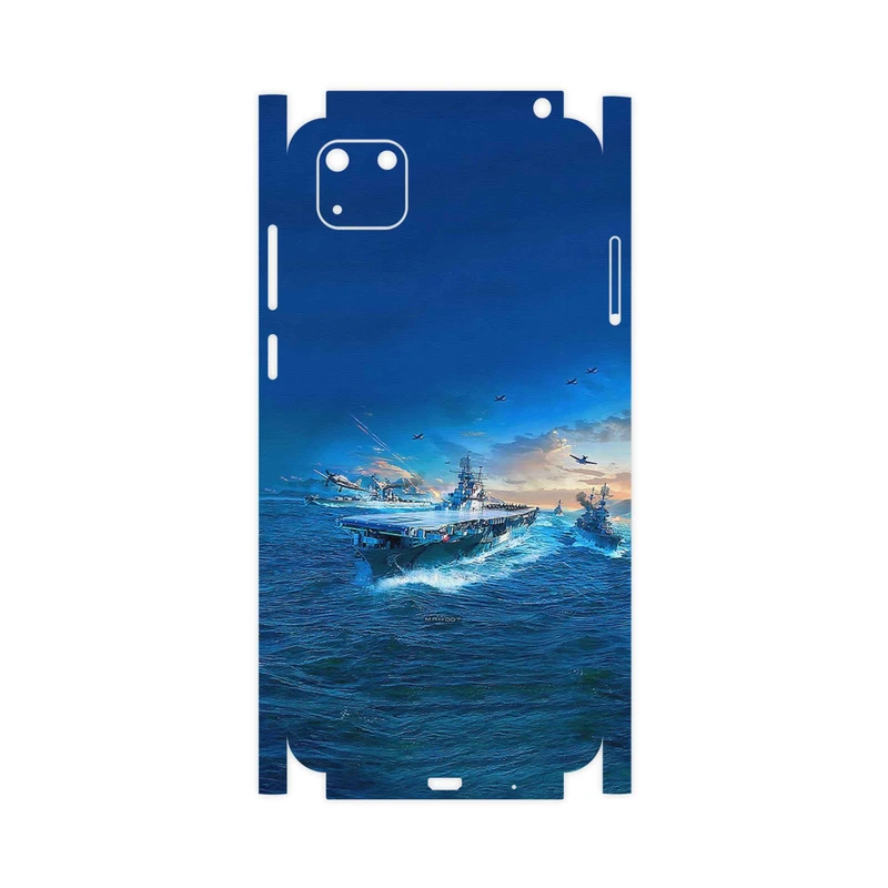 برچسب پوششی ماهوت مدل Warship-FullSkin مناسب برای گوشی موبایل هوآوی Y5p