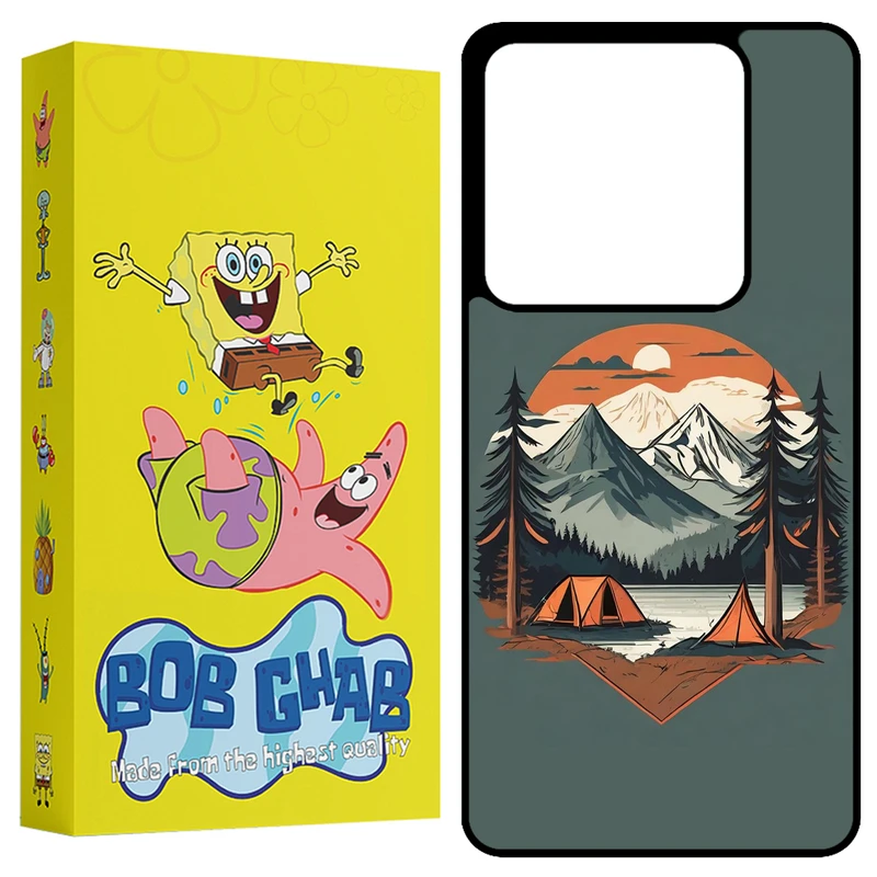 کاور باب قاب طرح طبیعت مدل BCPX6 مناسب برای گوشی موبایل شیائومی Redmi Note 13 Pro 5G / Poco X6 5G