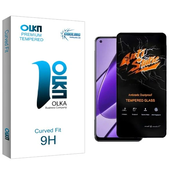 محافظ صفحه نمایش کولینگ مدل Olka Antistatic مناسب برای گوشی موبایل ریلمی 11 4G