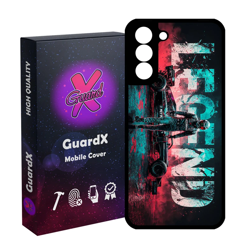 کاور گارد ایکس طرح فرمول یک مدل 10875 مناسب برای گوشی موبایل سامسونگ Galaxy S21 FE