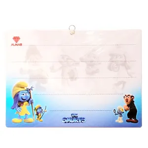 تخته وایت برد مدل اسمورف کد AL سایز 48x34 سانتی متر