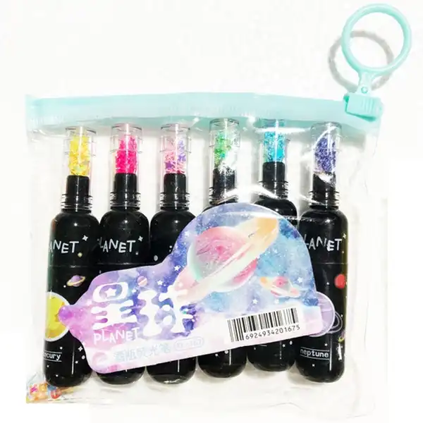 ماژیک علامت گذار مدل كهكشانی مجموعه 6 عددی