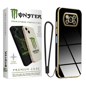 Monster Electroplate Strap Cover For Xiaomi Poco X3 NFC/ Poco X3 Pro/ Poco X3