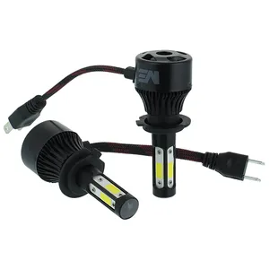 لامپ هدلایت خودرو لنزو مدل چهار طرفه کد H7 بسته دو عددی