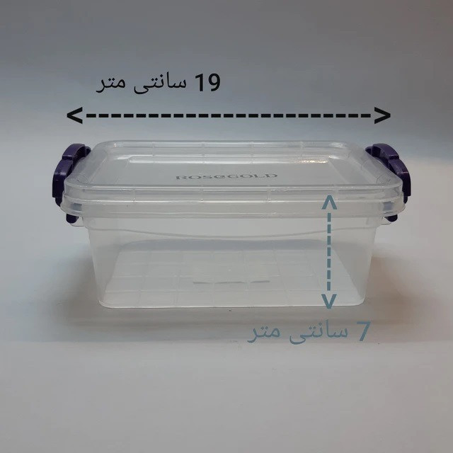 ظرف نگهدارنده رزگلد مدل فریزری قفلی كد 2000cc بسته 6 عددی ظرف نگهدارنده رزگلد مدل فریزری قفلی كد 2000cc بسته 6 عددی