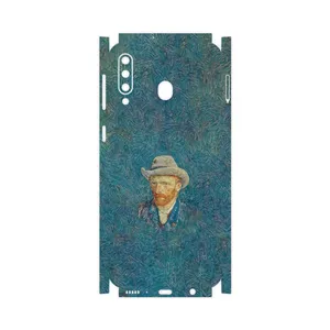 MAHOOT Self portrait with a gray felt hat-FullSkin Cover Sticker for Samsung Galaxy M30