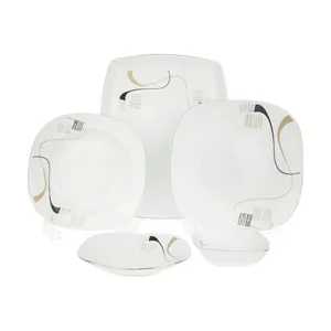 سرویس 25 پارچه چینی مقصود مدل ژینا پلاتین ورژن 2