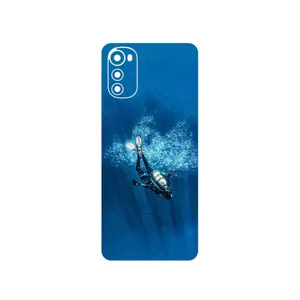MAHOOT Scuba_Diving Cover Sticker for Motorola Moto E32s