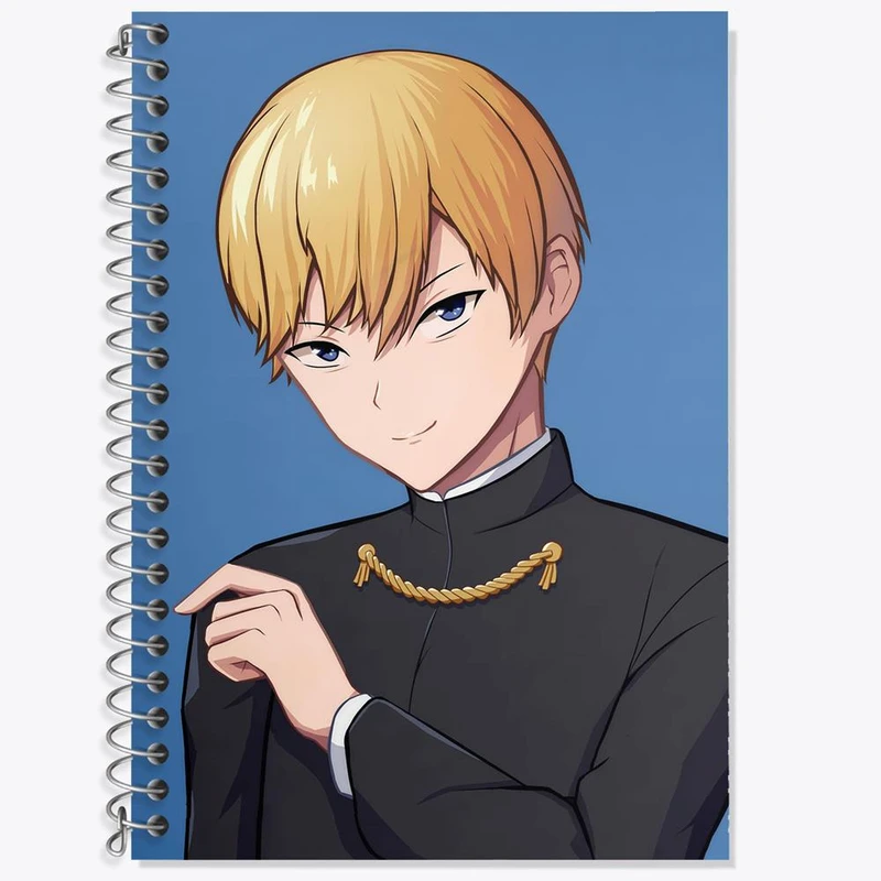 دفتر لغت 50 برگ خندالو مدل میوکی ساما انیمه کاگویا ساما کد 16041