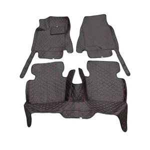 کفپوش جلو خودرو سه‌بعدی مدل کفپوش چرمى سه بعدی با گلدوزی پنج بعدی مناسب برای هایما S5