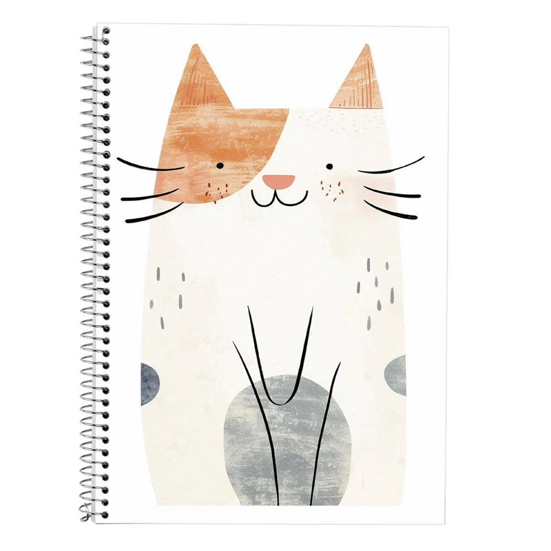 دفتر لغت 50 برگ مدوپد طرح سگ و گربه کد DF17339