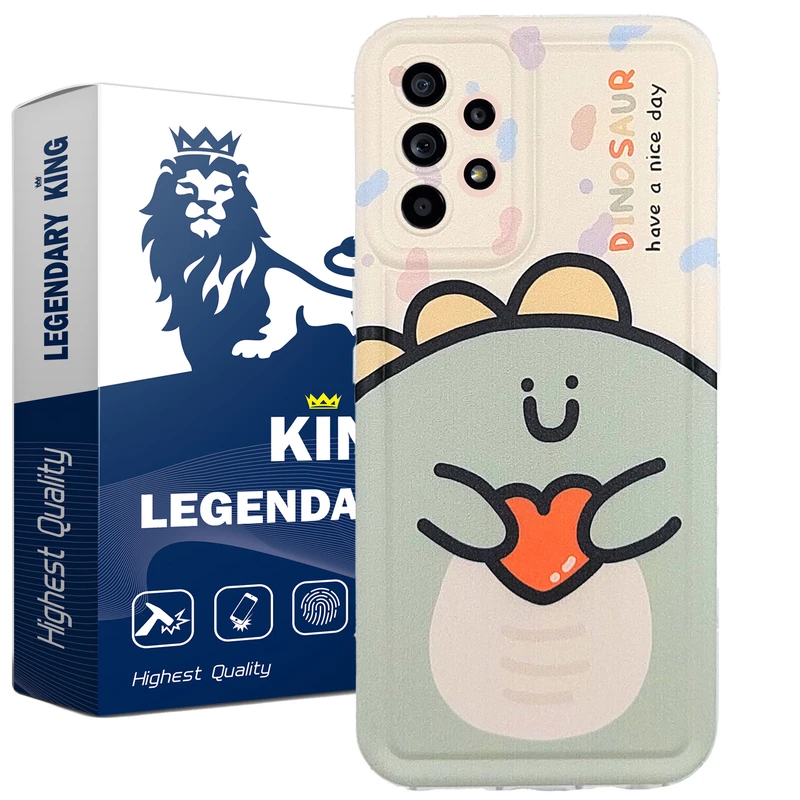  کاور لاین کینگ مدل دایناسور مناسب برای گوشی موبایل سامسونگ Galaxy A13 4G
