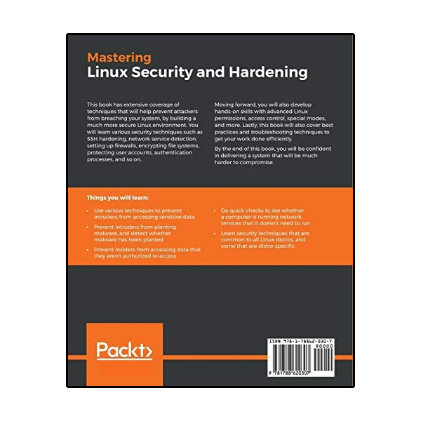 قیمت و خرید کتاب Mastering Linux Security And Hardening اثر Donald A ...