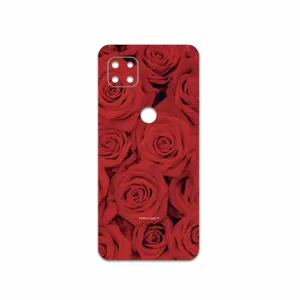 MAHOOT Red-Flower Cover Sticker for Motorola MOTO G 5G
