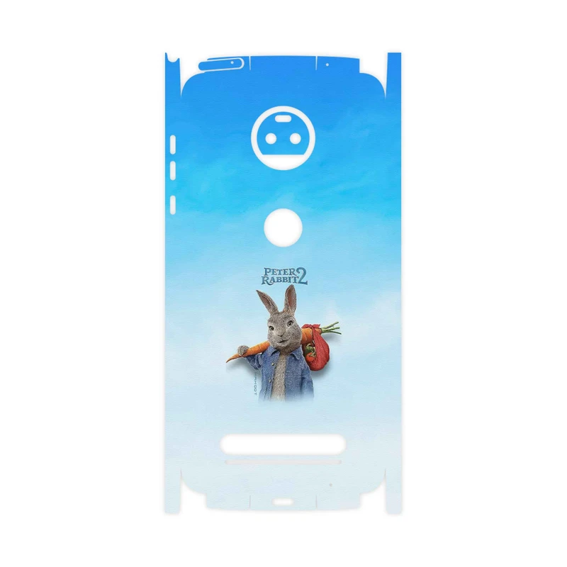 برچسب پوششی ماهوت مدل Peter Rabbit-FullSkin مناسب برای گوشی موبایل موتورولا Moto Z2 Force