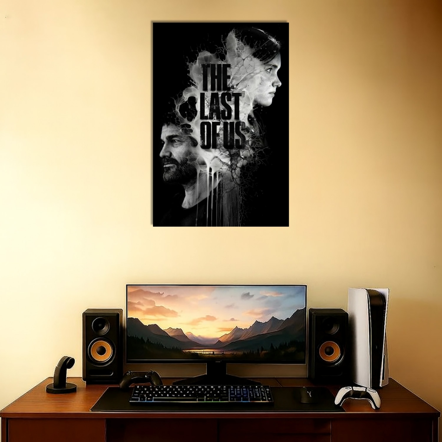 تابلو شاسی مدل last of us کد 4 تابلو شاسی مدل last of us کد 4