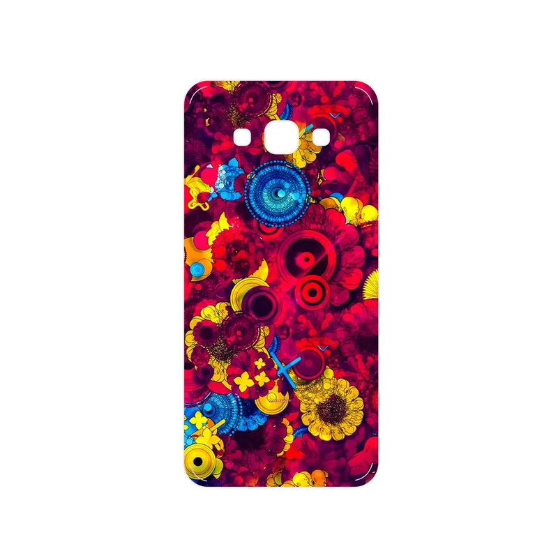 برچسب پوششی ماهوت مدل Vector Flower Garden Digital Art مناسب برای گوشی موبایل سامسونگ Galaxy A8
