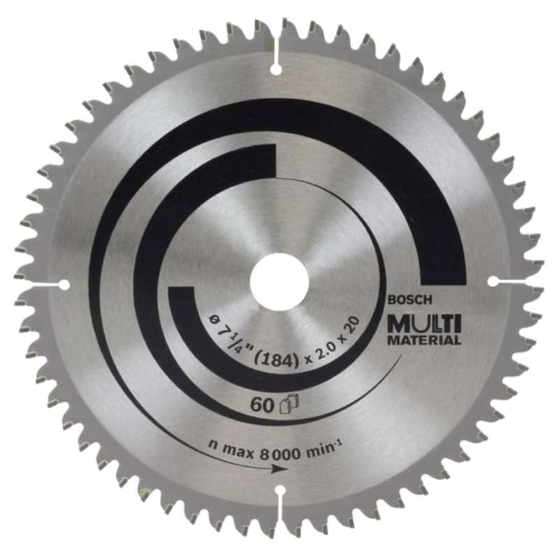 تیغ اره میزی بوش مدل Multi Material 60T - 184MM