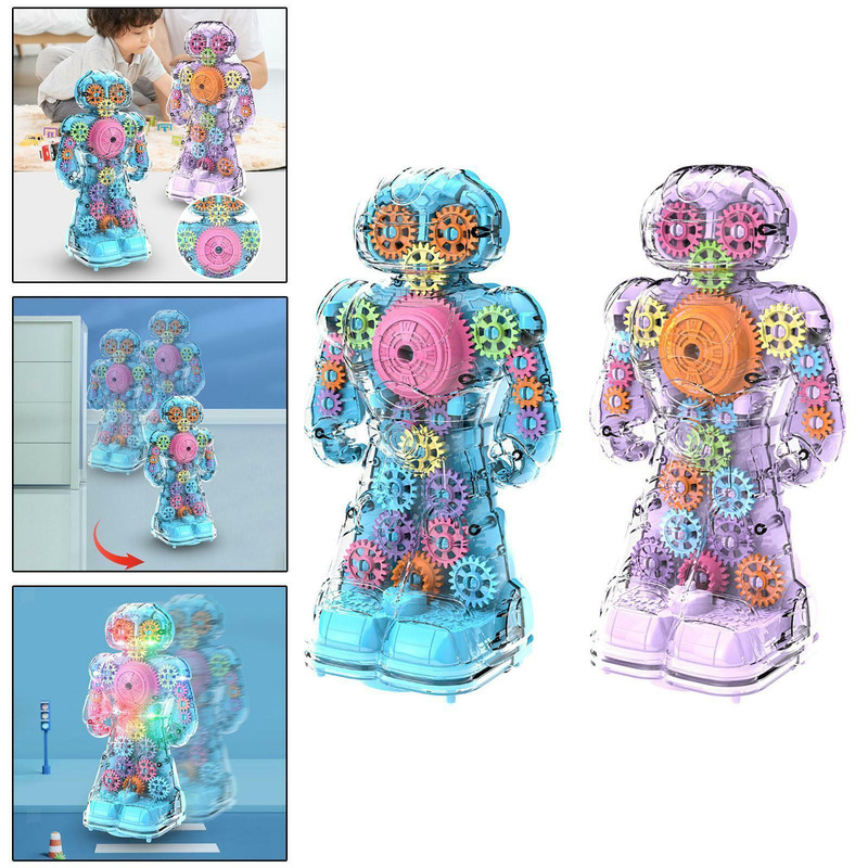 ربات طرح چرخ دنده ای مدل موزیکال Gear Robot