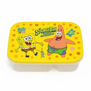 ظرف  نگهدارنده غذای کودک طرح باب اسفنجی کد babesf