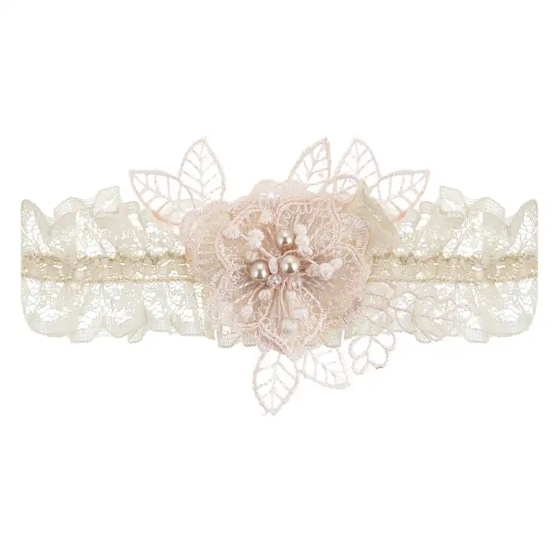 هدبند نوزادی مدل گل گیپور