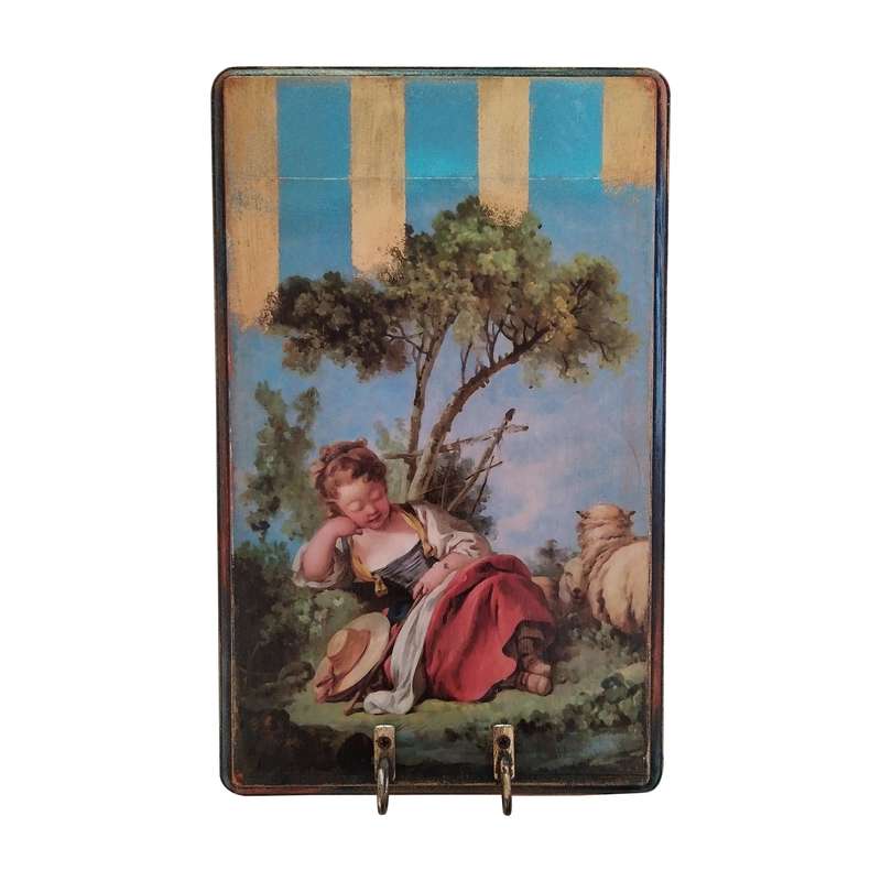 جاکلیدی مدل دختر چوپان و بره بازیگوش کد BD14006