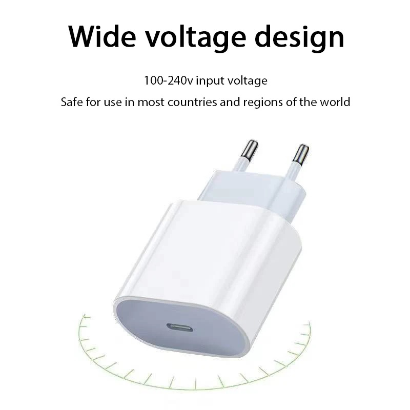 شارژر دیواری 20 وات مدل USB-C
