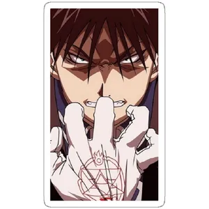 استیکر لپ تاپ مدل Roy Mustang