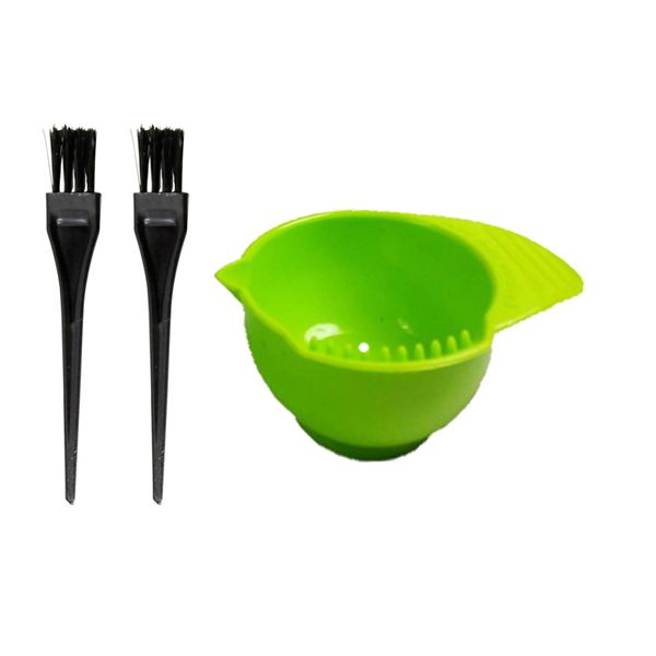 کاسه رنگ ابرو مدل ونوس به همراه برس رنگ مو مجموعه 2 عددی - - 2