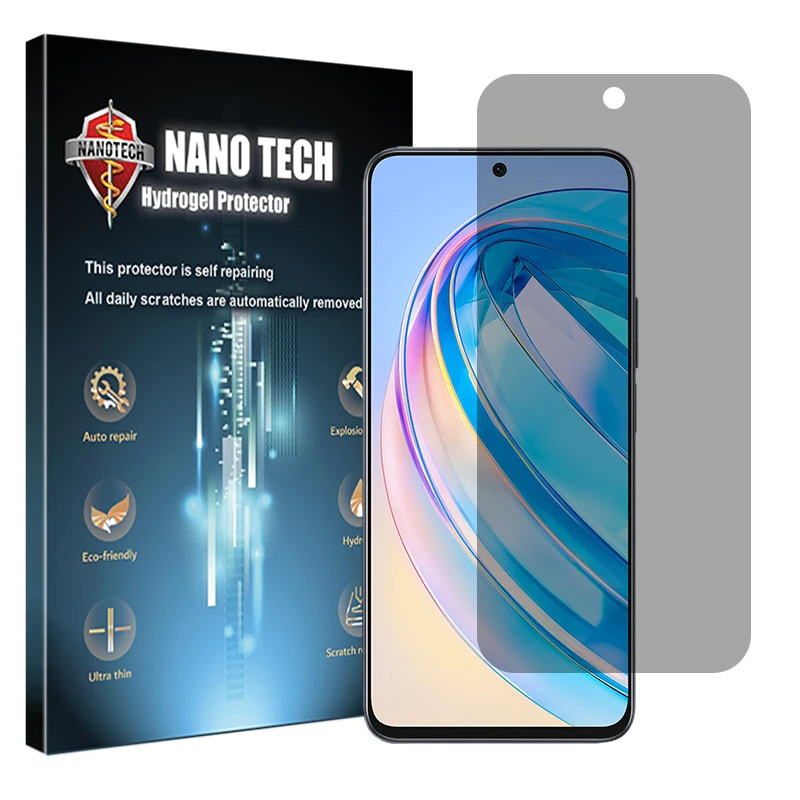 محافظ صفحه نمایش حریم شخصی نانو تک مدل Tough مناسب برای گوشی موبایل آنر X8a