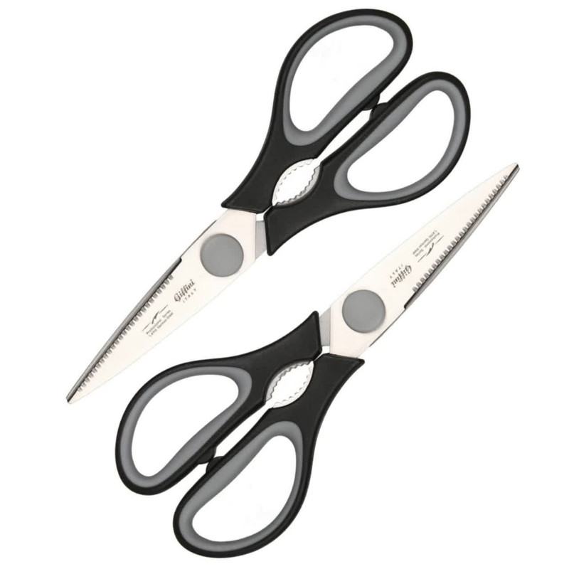 قیچی آشپزخانه جی فی نی مدل K02 مجموعه 2 عددی قیچی آشپزخانه جی فی نی مدل K02 مجموعه 2 عددی