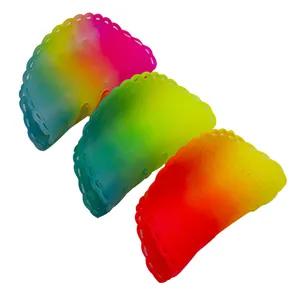 کلیپس مو زنانه مدل hole RGB  مجموعه 3 عددی