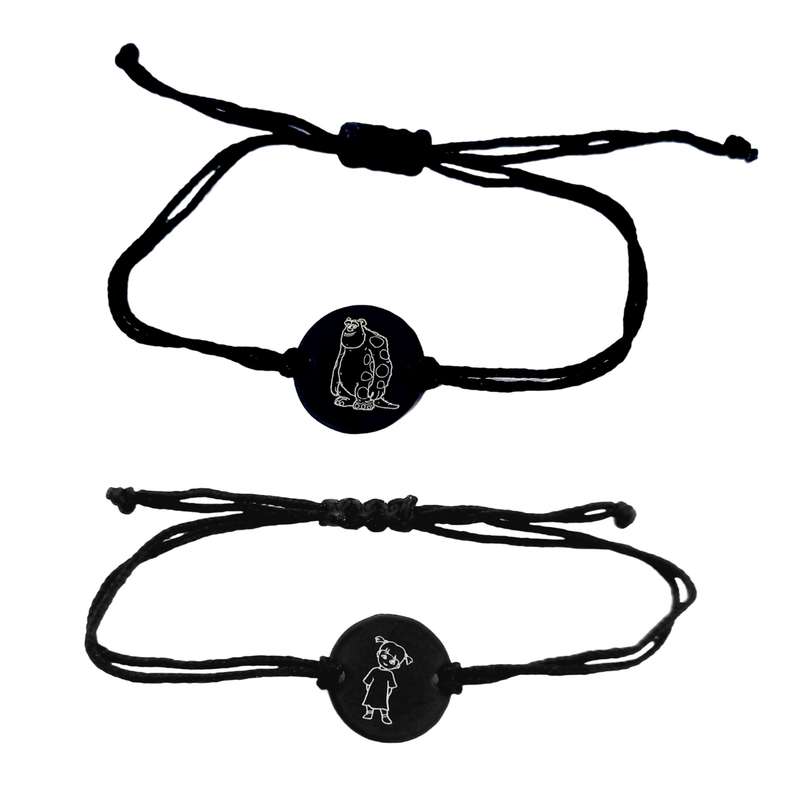 دستبند مدل دوستی سالیوان و بو بسته 2 عددی