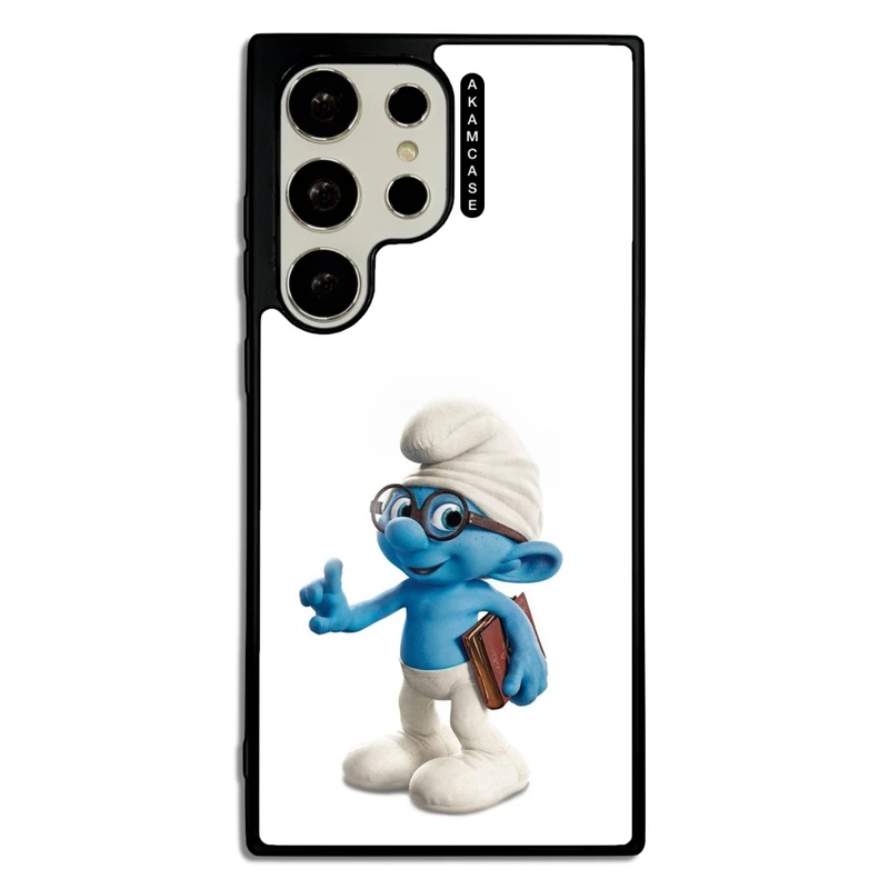 کاور آکام مدل AMC-WSGS23U-SMURFS-19 مناسب برای گوشی موبایل سامسونگ Galaxy S23 Ultra