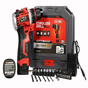 دریل پیچ گوشتی 10 میلیمتر 18 ولت شارژی تایگر تولز مدل AD-18BL