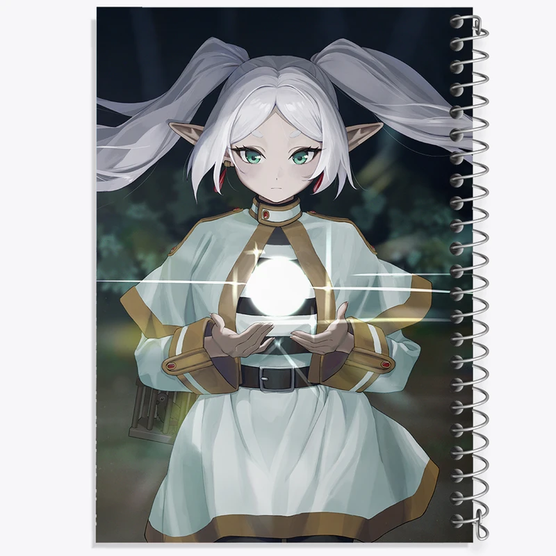 دفتر نقاشی 50 برگ خندالو طرح انیمه فریرن (Frieren) کد 33918