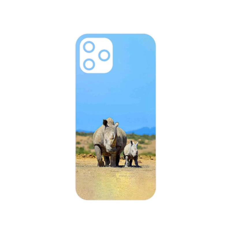 برچسب پوششی ماهوت مدل Rhino مناسب برای گوشی موبایل اپل iPhone 12 Pro