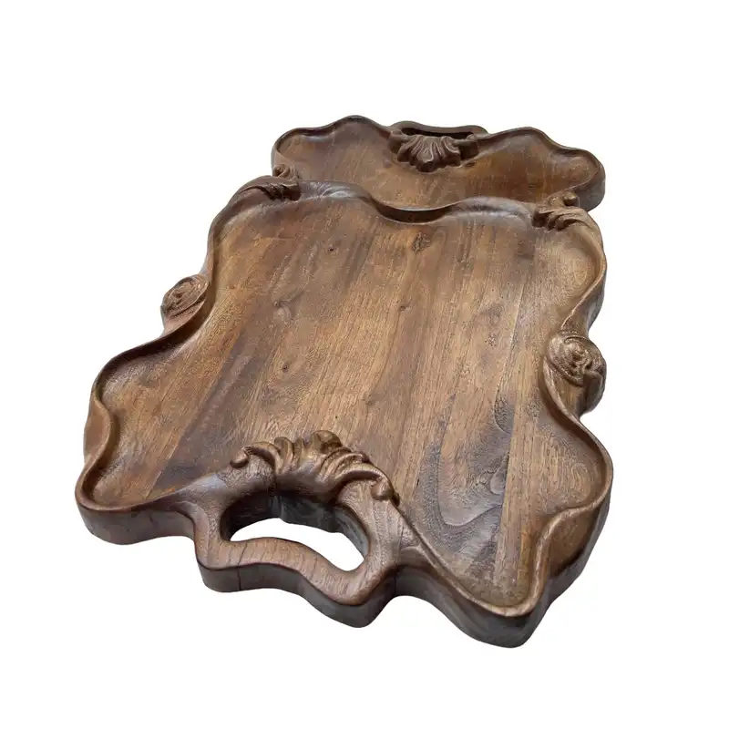 سینی منبت کاری مدل لاله